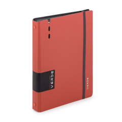 Karton P+P  Kroužkový záznamník VERDE Karis A5 - 90 l / cihlová