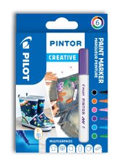 Popisovač Pilot Pintor F Creative akryl / sada 6 ks