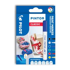 Popisovač Pilot Pintor F Classic akryl / sada 6 ks