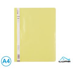 Rychlovazač A4 plastový LUMA - pastelová žlutá