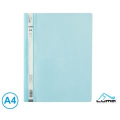 Rychlovazač A4 plastový LUMA - pastelová modrá