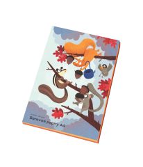 Barevné papíry A4 - nelepicí 20 listů