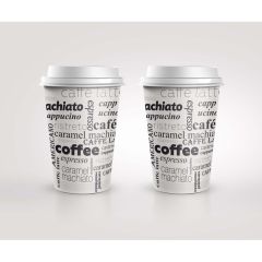 Hit  Kelímky papírové Coffee - 300 ml / 50 ks