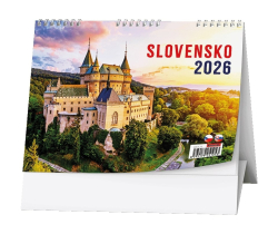Baloušek Tisk  Kalendář stolní obrázkový Slovensko / BSI4