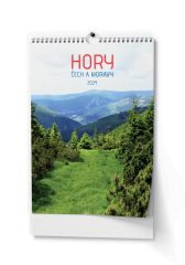 Kalendář nástěnný - Hory Čech a Moravy / BNG5