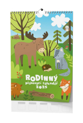 Baloušek  Kalendář nástěnný - Rodinný plánovací / BNC9