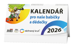 Baloušek Tisk  Kalendář stolní pro naše babičky a dědečky / BSE4