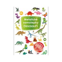 Metalické samolepky - Dinosauři