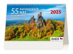 Helma 365  Kalendář stolní obrázkový 55 turistických nej… / S24