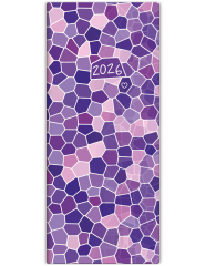 Helma 365  Diář kapesní LAMINO - měsíční / design 1