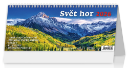 Helma 365  Kalendář stolní obrázkový - Svět hor / S50
