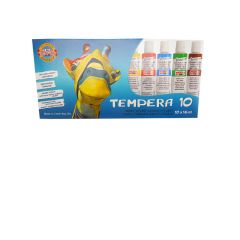 Koh-i-noor  Temperové barvy - 10 barev / tuby 16 ml