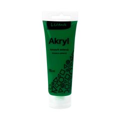 Akrylová barva LUMA - 75 ml / tmavě zelená