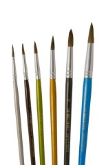 Štětec školní - kulatý č. 14