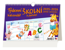 Helma 365  Kalendáře stolní Plánoací školní týdenní / S38