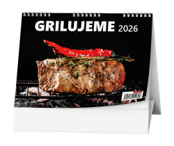 Kalendář stolní obrázkový Grilujeme / BSD12