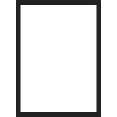 Magnetický informační rámeček LEAN - A4 / 230 x 317 mm / černá / 10 ks