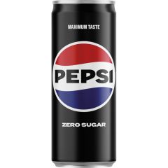 Pepsi Zero Sugar / 0,33 l plech