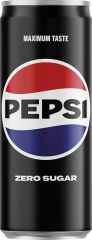 Nápoj Pepsi Zero Sugar / 0,33 l plech