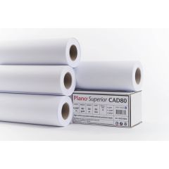 Plotrový papír v roli Plano Superior - 297 mm x 50 m x 50 mm / 80 g