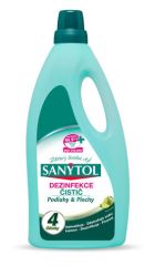 Sanytol univerzální čistič na podlahu 4v1 - 1 l / limetka