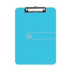 Podložka A4 s klipem easy orga - modrá transparentní