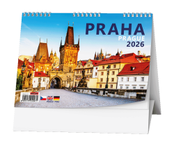 Kalendář stolní obrázkový Praha / BSH0