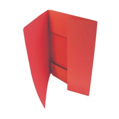 Hit Office  Odkládací mapy 253 Classic - se třemi chlopněmi - červená