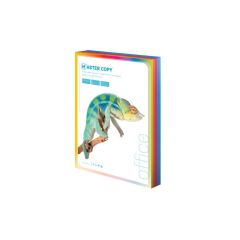 Barevné papíry A4 80 g - sytá duha / 500 listů / barevný mix