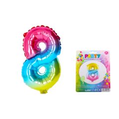 Balónek nafukovací č.8 / duhový