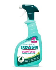 SANYTOL  Sanytol univerzální čistič 4v1- 500 ml s rozprašovačem / limetka