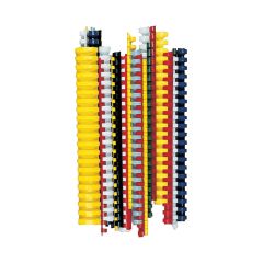 Hřbety pro kroužkovou vazbu - 12 mm / modrá / 100 ks