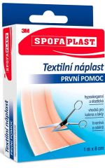 3M  Náplasti 3M SPOFAPLAST - 8 cm x 1 m / hnědá