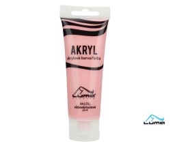 Akrylová barva LUMA - PASTEL / 75 ml / růžová