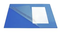 Pracovní podložka plastik - modrá