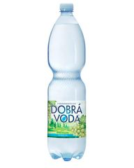 Dobrá voda  Dobrá voda minerální voda s příchutí - bílé hrozny / neperlivá / 1,5 l