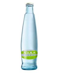 Aquila voda bez příchutě - jemně perlivá / 0,33l sklo