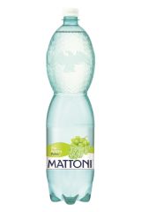 Mattoni  Mattoni minerální voda s příchutí  hroznové víno 1,5 l
