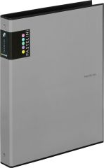 Pořadač A4 kroužkový PASTELINi - 4-kroužek / šedá