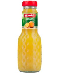 Granini džus pomeranč 100% 0,2l sklo