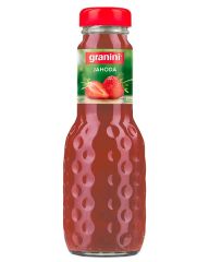 Džus Granini jahoda 100% 0,2 l / sklo