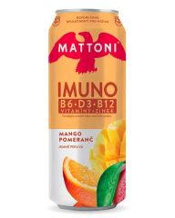 Mattoni  Mattoni IMUNO - mango, pomeranč / 0,5 l