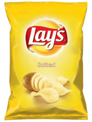 Lay's smažené bramborové lupínky solené 55g