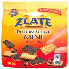 Opavia Zlaté Polomáčené mini hořké / 145g