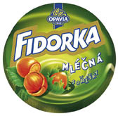 Fidorka - mléčná s oříšky