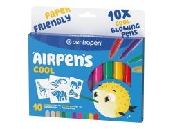 centropen  Foukací fixy Centropen AirPens 1500/10 - Cool / sada 10 ks
