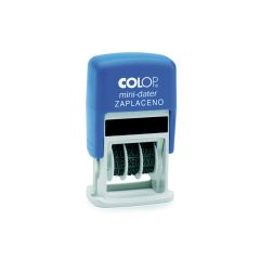 Colop datumka Mini dater S160 s textem ZAPLACENO