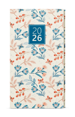 Diář LAMINO - týdenní kapesní / motýli