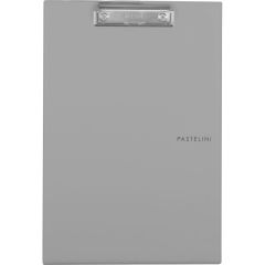 Podložka A4 s klipem PASTELINi - šedá