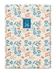 Diář LAMINO - A5 / denní / motýli